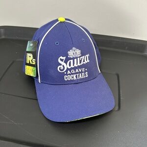 Tequila Sauza Agave Cocktails Hat — Blue Snapback — NEW w/ Tags — Promo Logo Cap